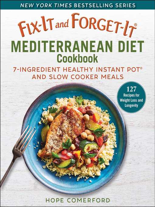 Imagen de portada para Fix-It and Forget-It Mediterranean Diet Cookbook